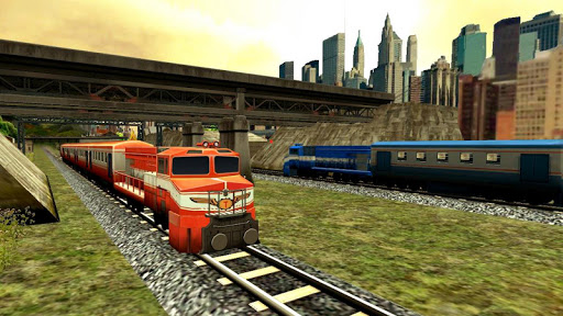 Train Racing Games 3D 2 Player screenshot 8