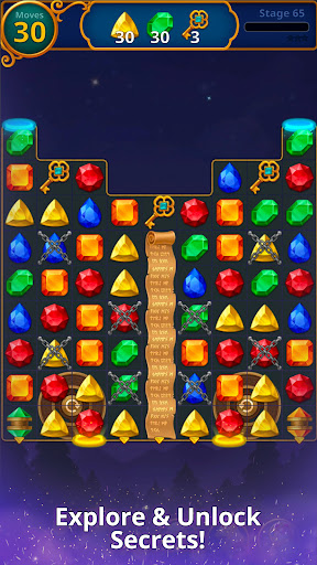 Jewels Magic: Mystery Match3 screenshot 30
