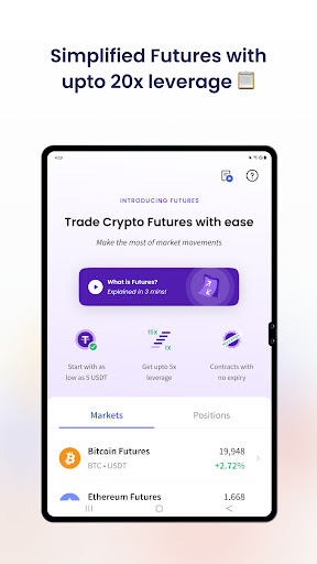 CoinDCX:Bitcoin Investment App screenshot 10