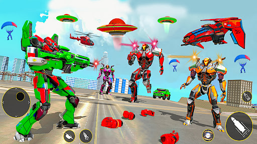 Spaceship Robot Transport Game screenshot 3