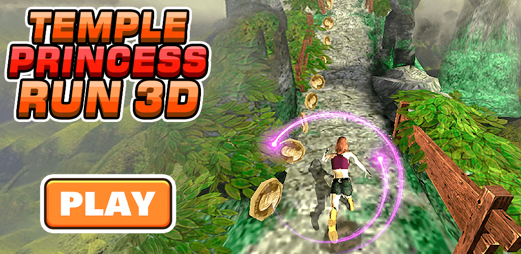 Temple Princess Run 3D screenshot 1