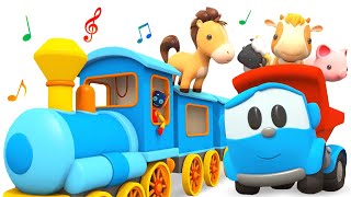 🔴Sing with Leo the Truck! Learn animals for kids with baby songs & nursery rhymes. screenshot 5