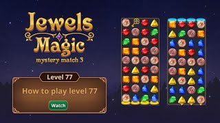 #77 Jewels Magic Mystery Match3 screenshot 3