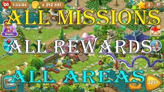 Gardenscapes - All Missions - All Rewards - All Areas Unlocked [Part 1] - 0 - Endless screenshot 2