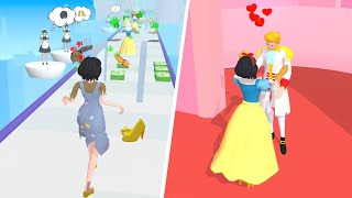 Princess Run 3D 👸❤️🤴 All Levels Gameplay Trailer Android,ios New Game screenshot 1