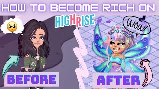How To Become RICH On HighRise ( Tips And Tricks) screenshot 2