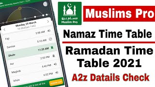 Muslim Pro App Use Kaise Kare / Namaz time table / Ramadan time table 2021 / in Hindi screenshot 5
