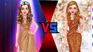 fun 😜 fashion show competition | dressup and style makeup game for girls | miracle girl gaming | screenshot 4