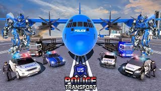 US Police Robot Transportation Simulator Game - Android Gameplay FHD screenshot 1