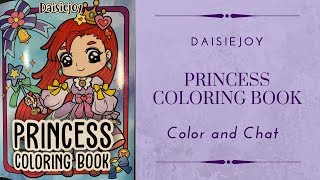 Princess Coloring Book - Color and Chat screenshot 1