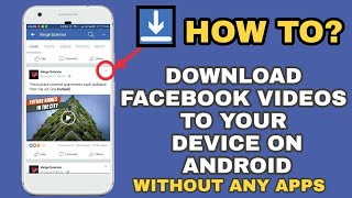 How to Download Facebook videos to Gallery on Android / without any Software or Apps screenshot 4