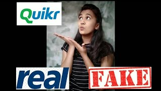 Quikr Jobs Real or Fake?/ Quikr Problem solved screenshot 4