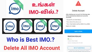 IMO Delete All Accounts | Who is best IMO | Imo beta, Imo HD, Imo Lite @saudimlp screenshot 5